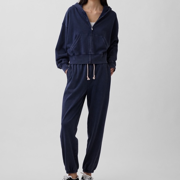GAP Pants - Navy Blue Women's Matching Zip Up Sweatset